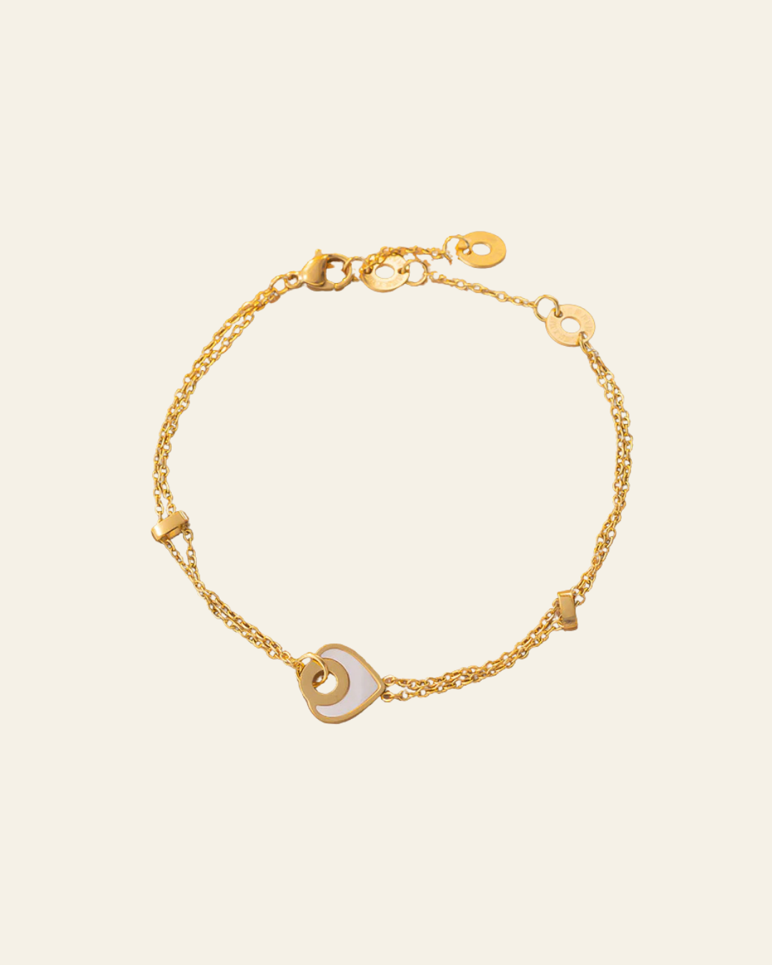 Heart Shell Bracelet