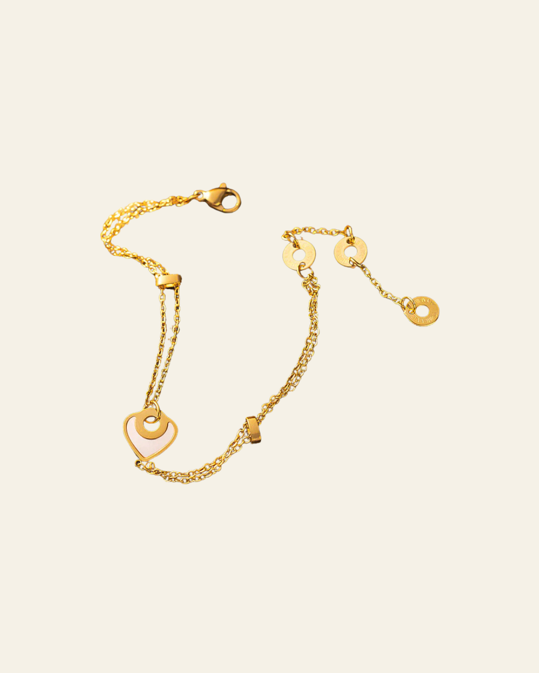 Heart Shell Bracelet