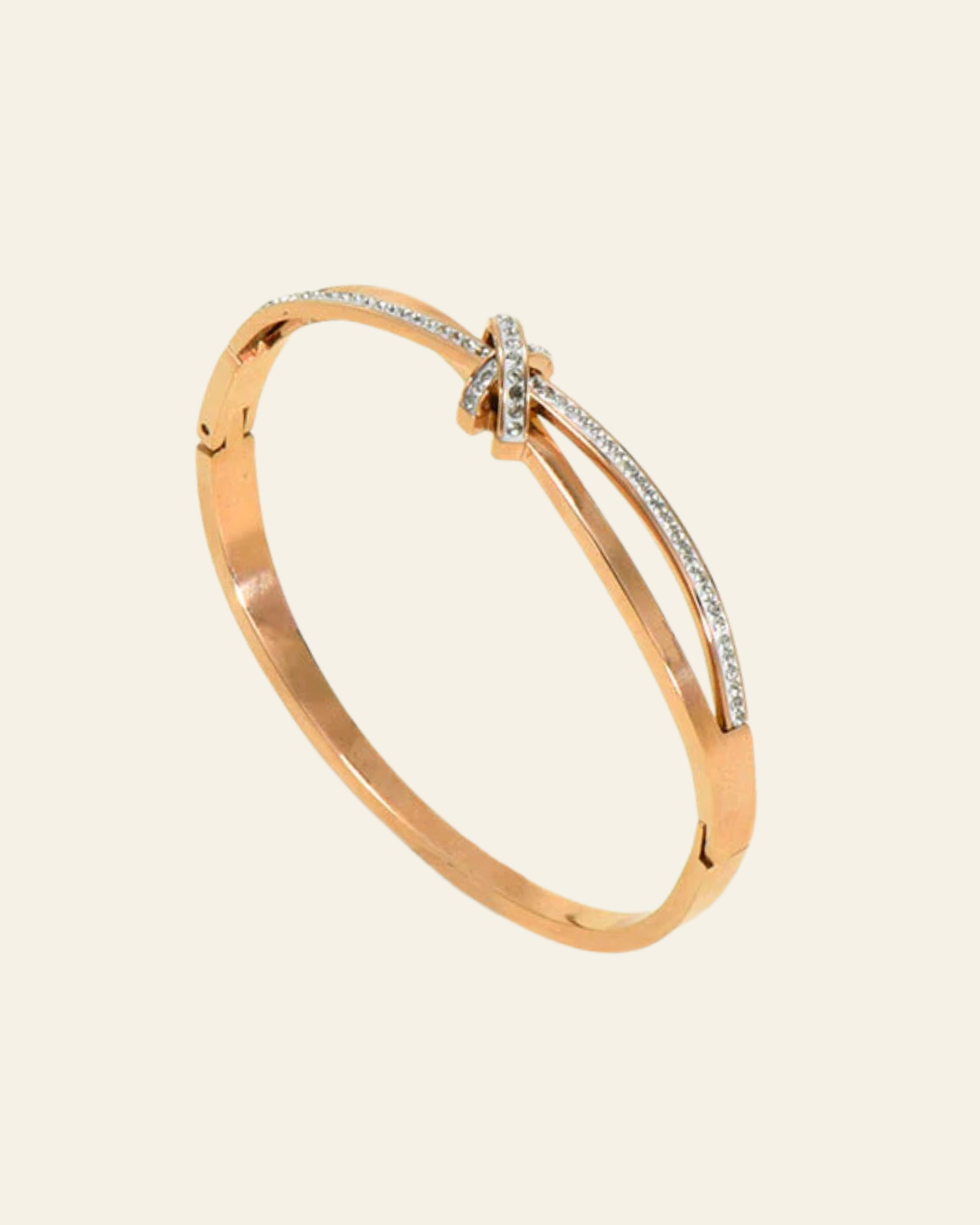 Enchanted Elegance: Bow Accent Bangle