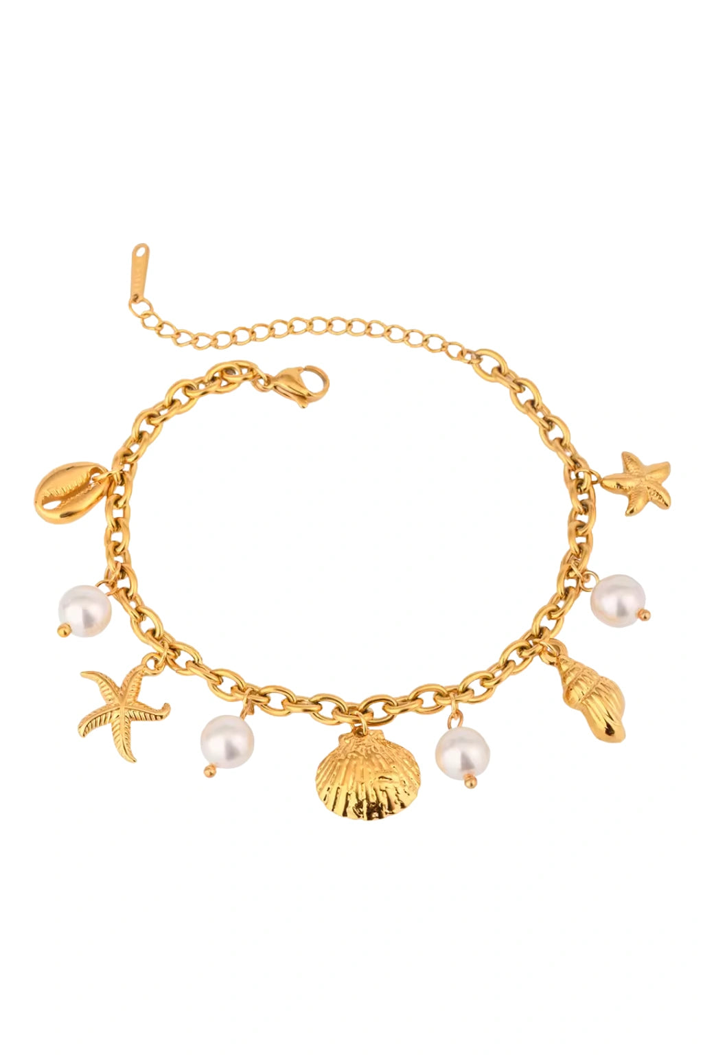 Starfish Pearl Bracelet