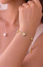 Elegant Heart Bracelet