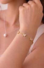 Butterfly Shell Bracelet