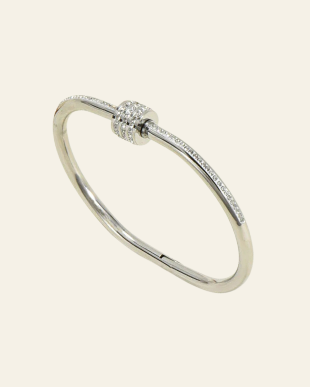 Timeless Sparkle Gold Plated Bangle