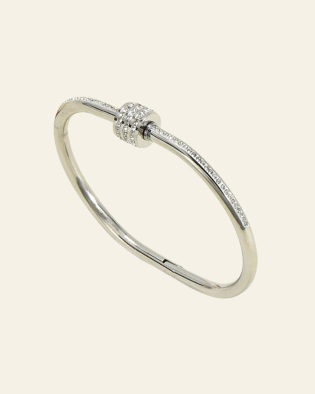 Timeless Sparkle Gold Plated Bangle
