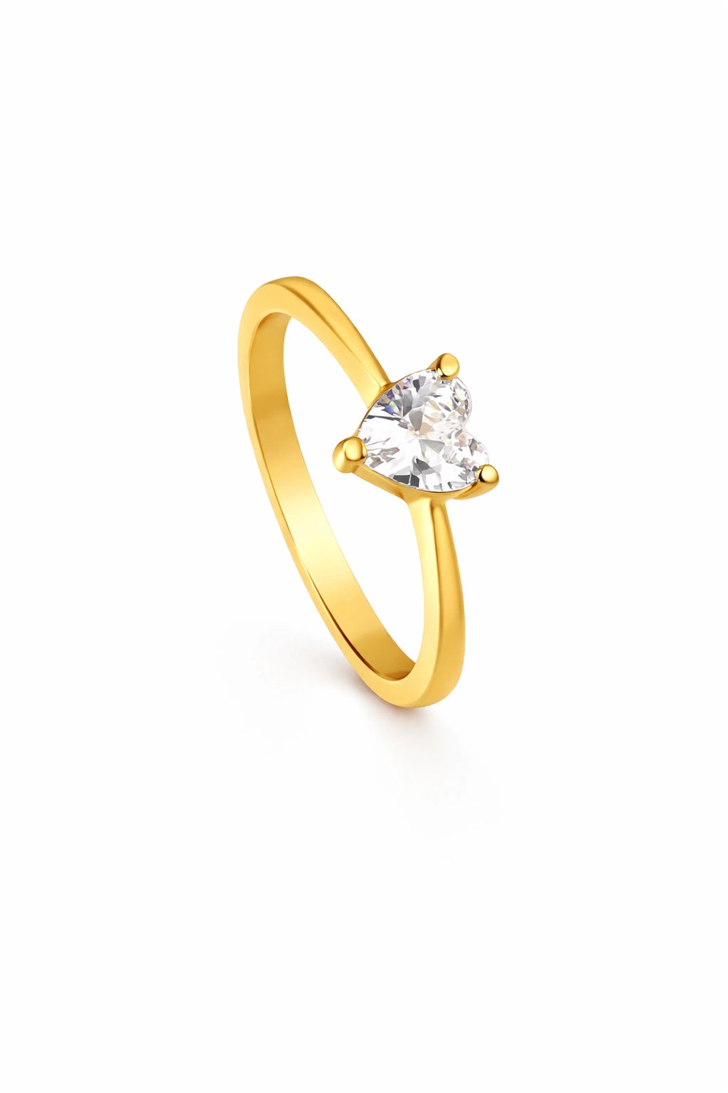 Timeless Heart Ring - Gold