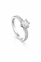Solitaire Crystal Ring