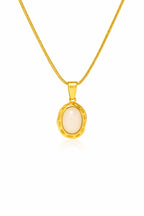 Natural Stone Pendant Necklace