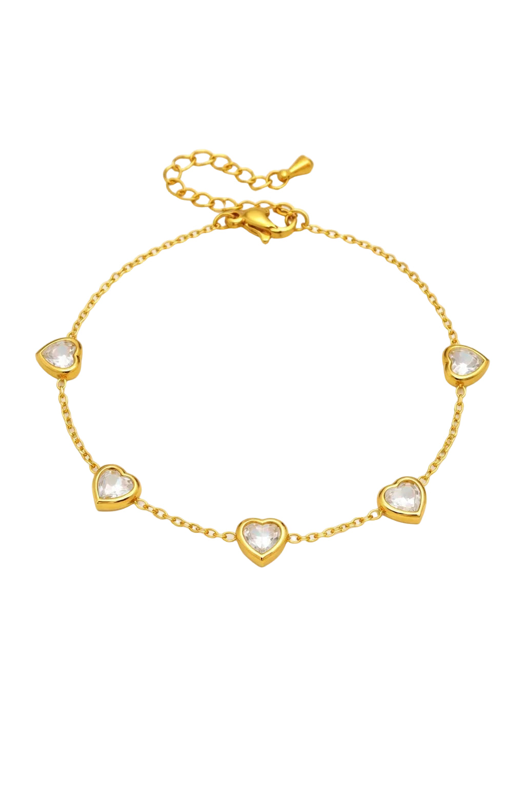Elegant Heart Bracelet