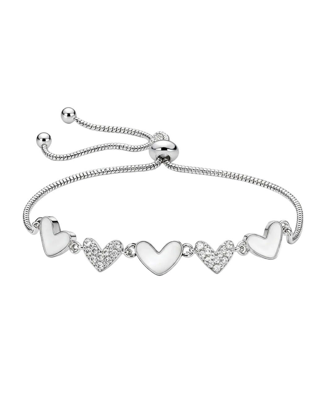 Heart Chain Bracelet