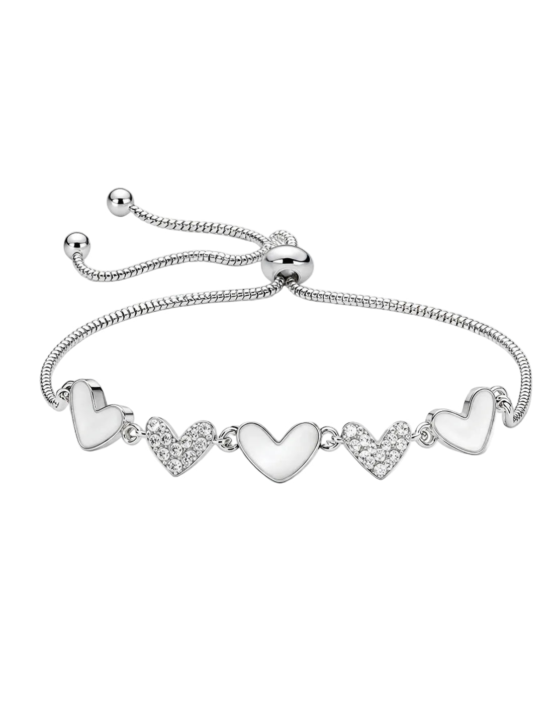 Heart Chain Bracelet