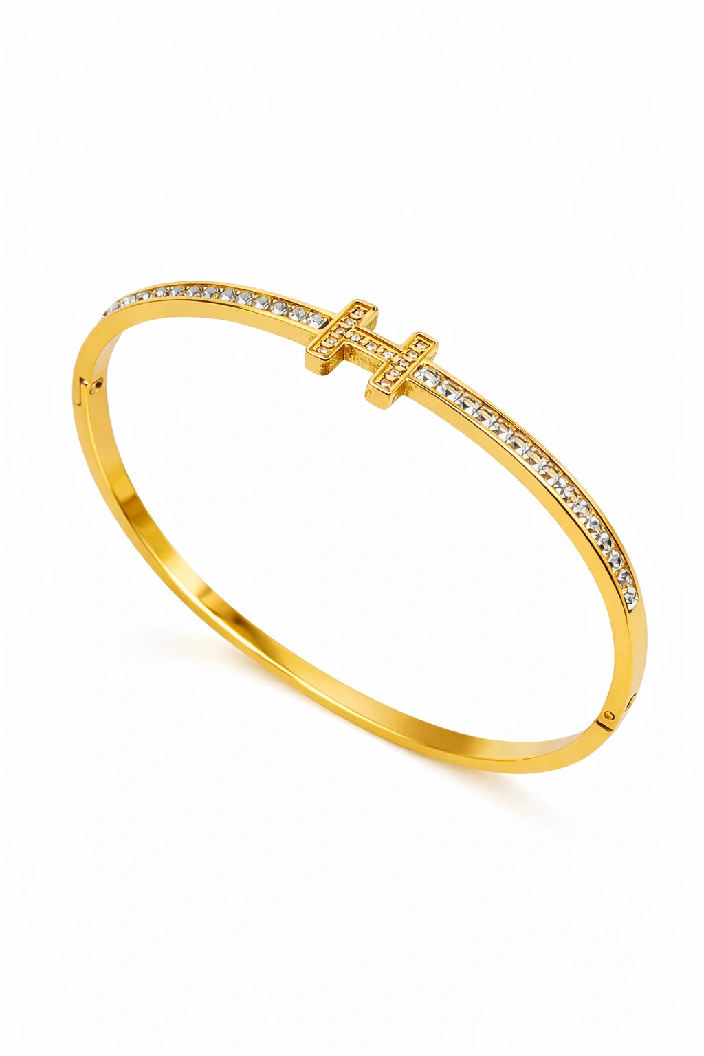 Radiant Harmony: Signature H Bangle