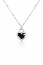 Retro Heart Pendant Necklace