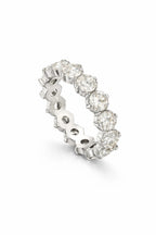 White Stone Eternity Ring