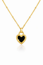 Retro Heart Pendant Necklace