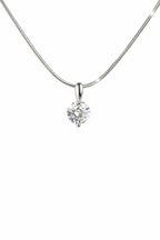 Elegant Glam Zircon Pendant Necklace