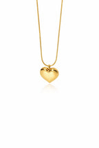 Minimalist Heart Pendant Necklace