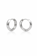 C-Shape Hoop Earrings