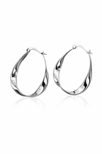 Twisted Hoop Earrings