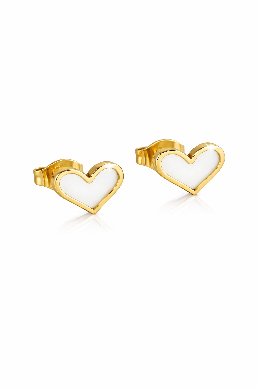 Heart Stud Earrings