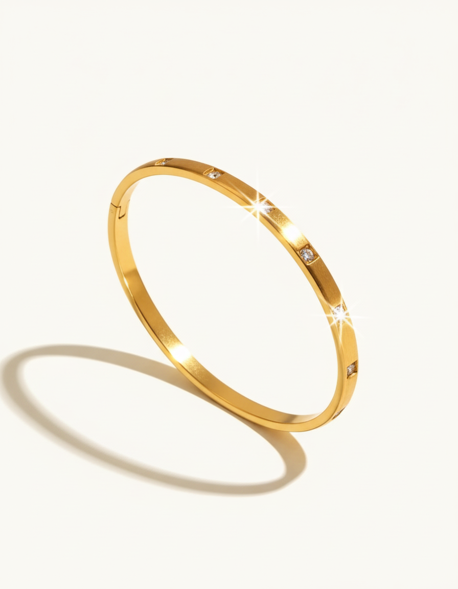 White Zircon Bracelet