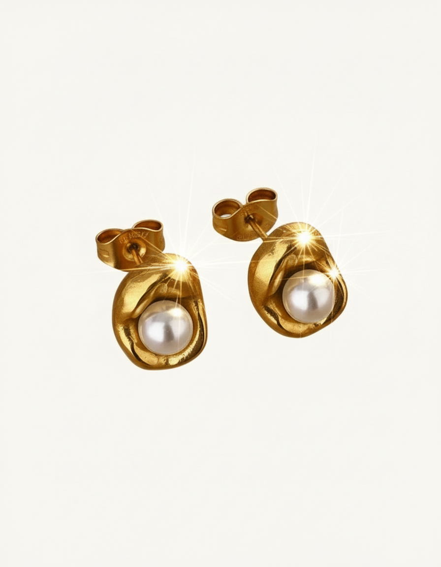 Sweet Pearl Pea Earrings