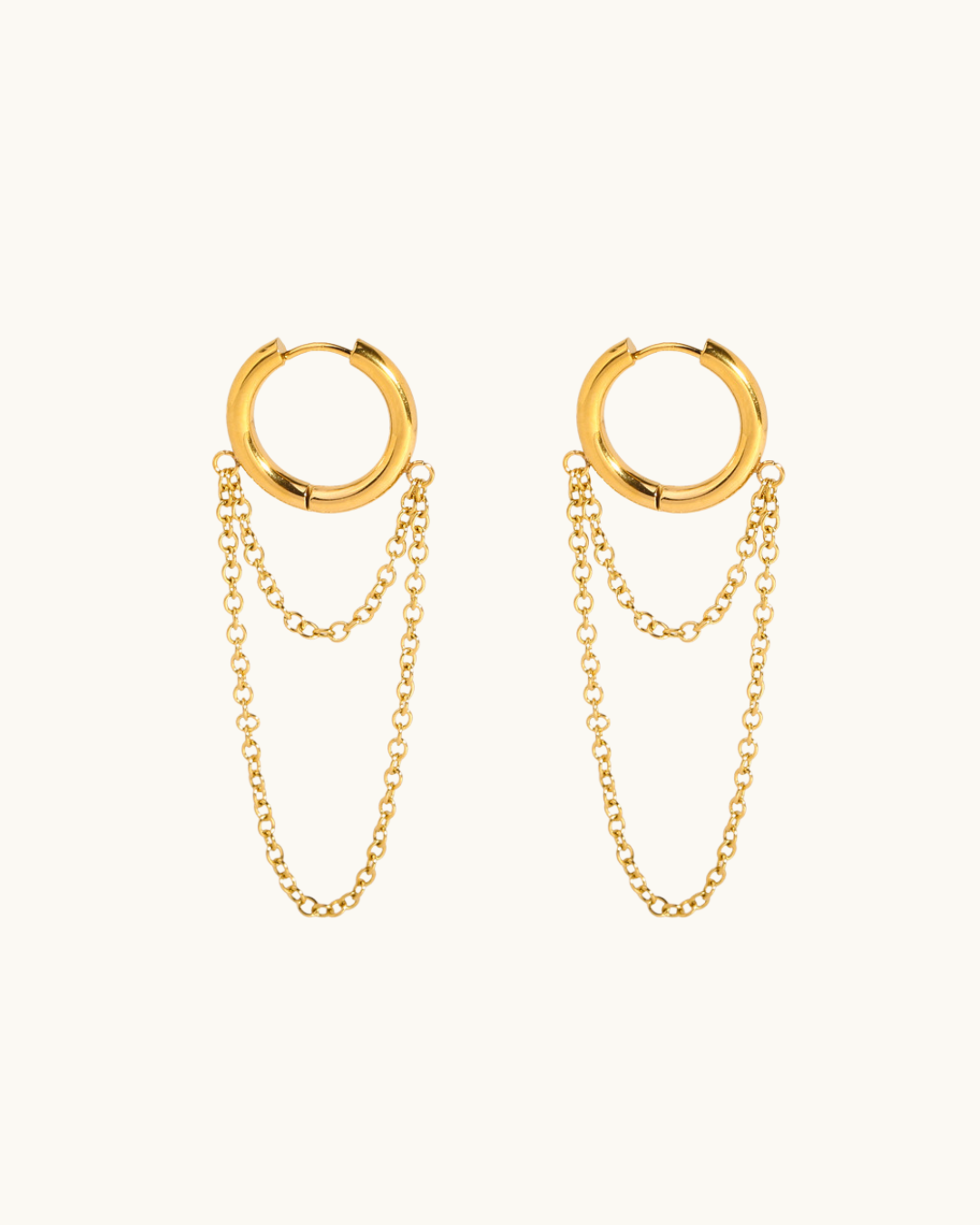 Retro French Style Round Tassel Drop Earrings