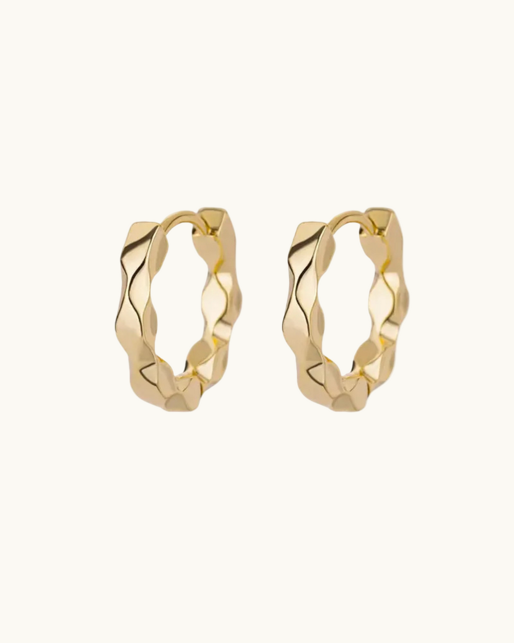 Butterfly Flower Hoop Earrings