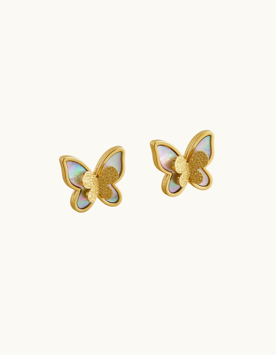 Butterfly Stud Earrings