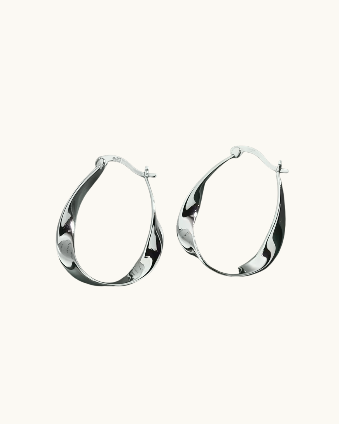 Twisted Hoop Earrings