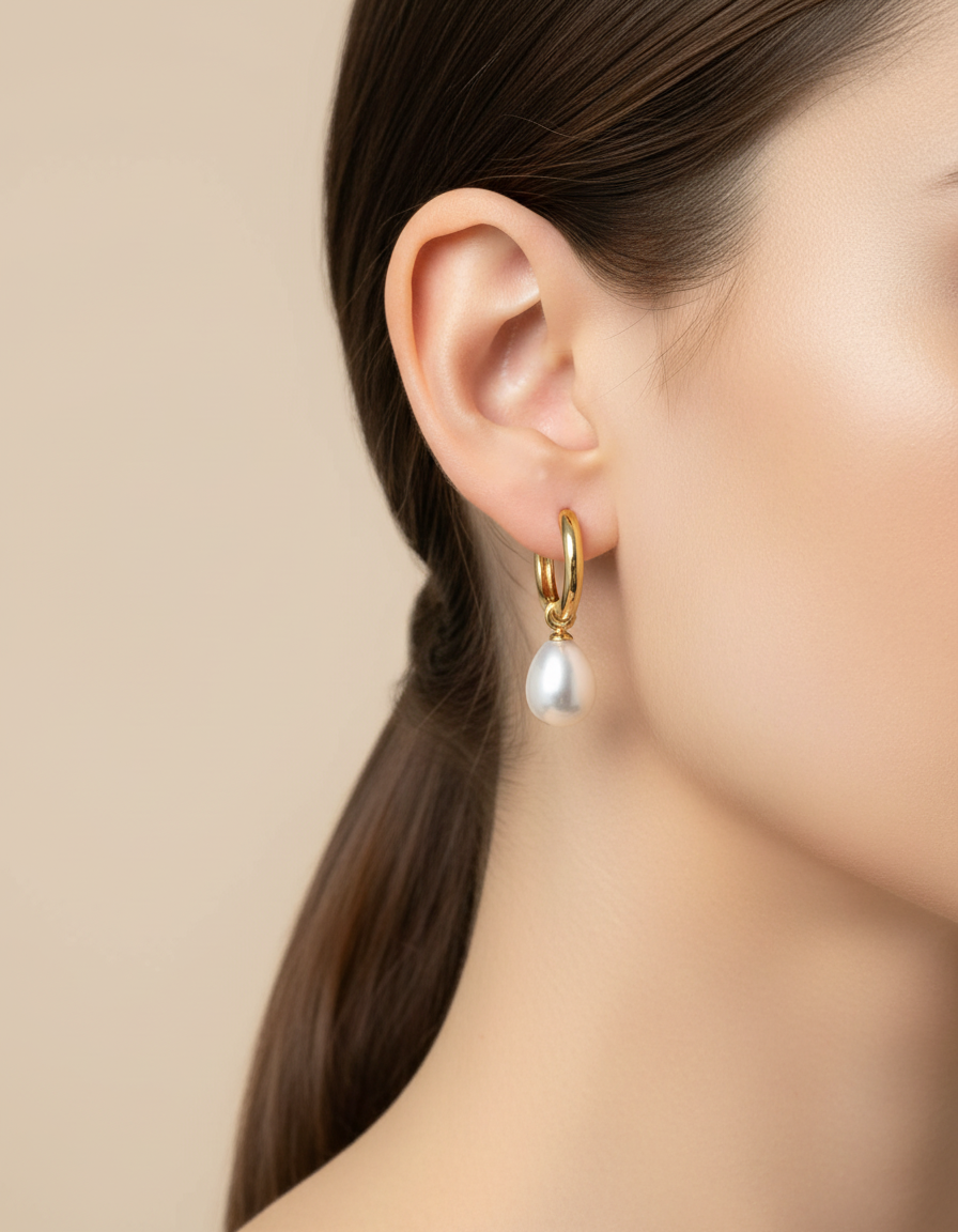 Geometric Drop Earrings