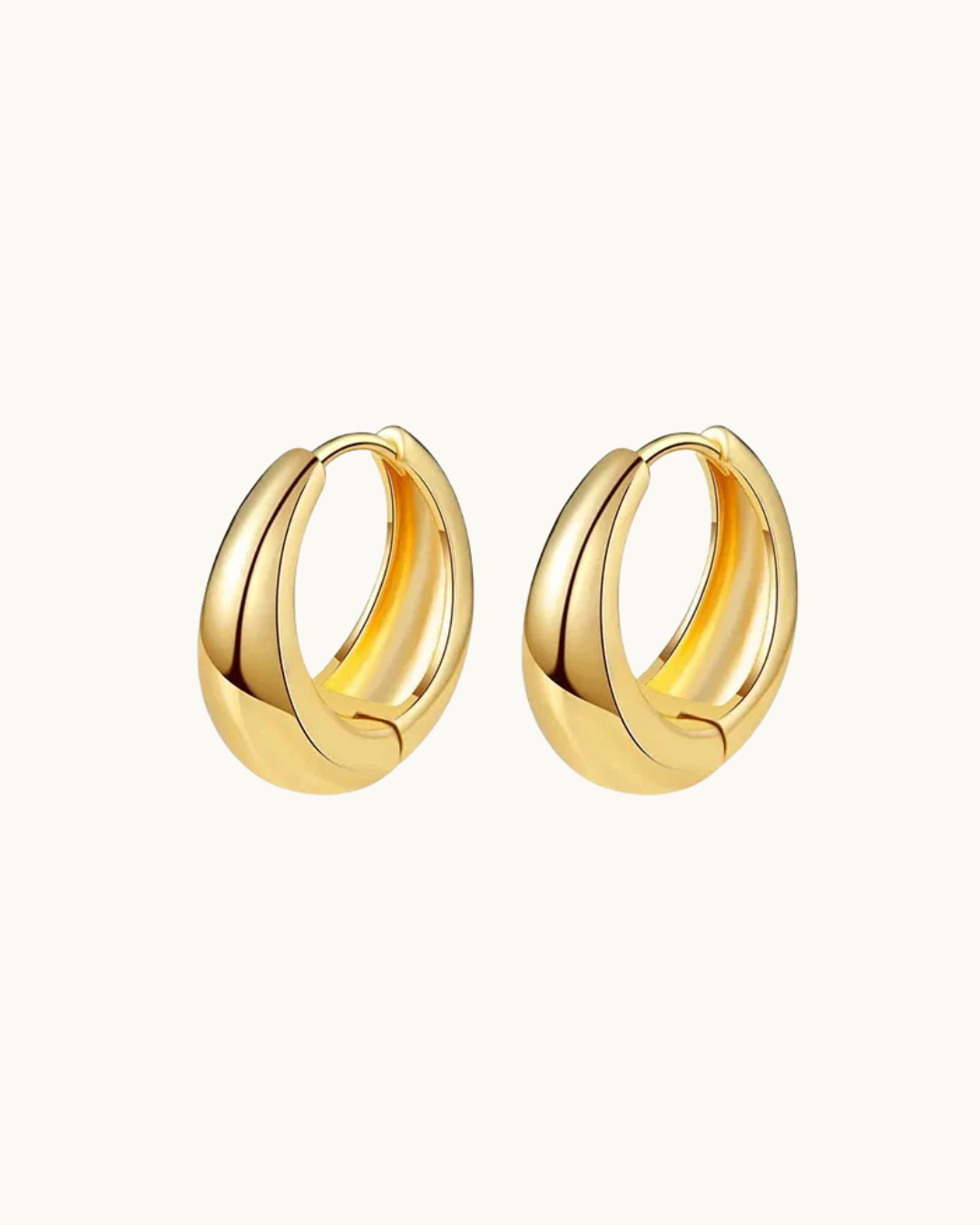Zévora Luna Classic Hoop Earrings