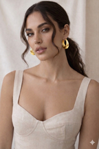 Zévora Luna Classic Hoop Earrings