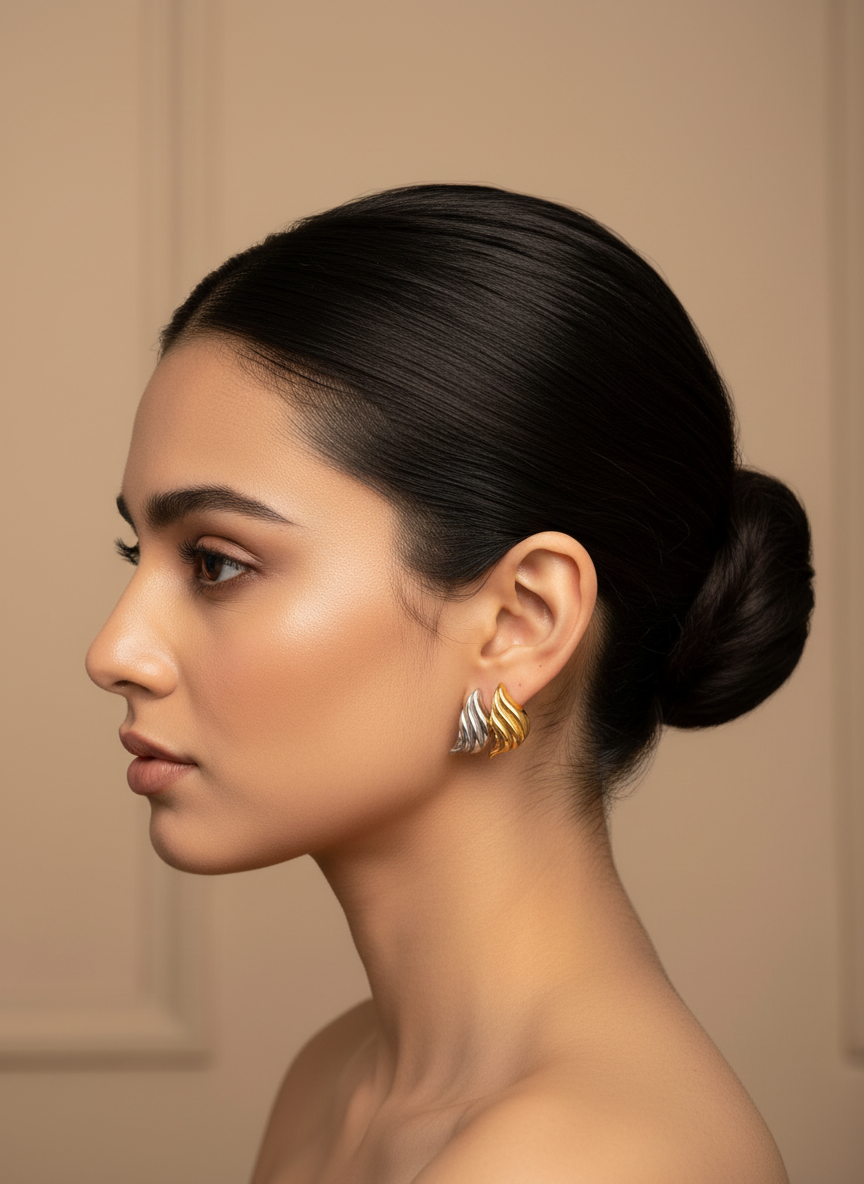 Water Drop Ear Studs