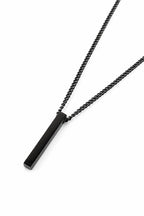 Rectangular Bar Pendant Necklace
