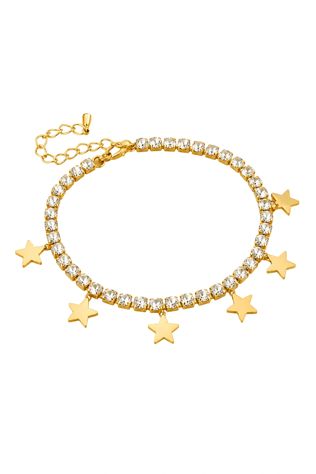 Shiny Star Chain Bracelet