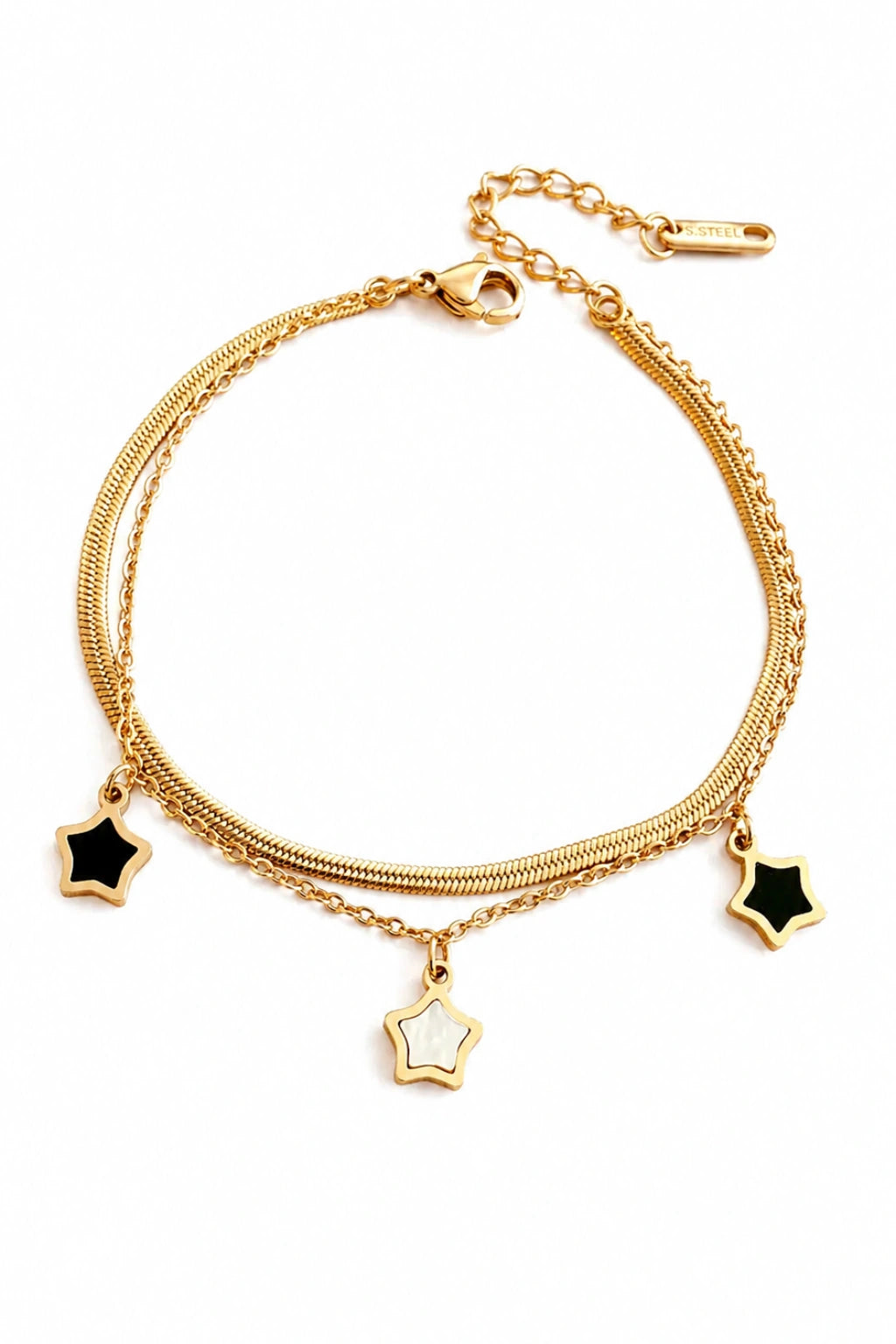 Star Charm Chain Bracelet