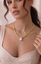 Vintage Pattern Chain Necklace