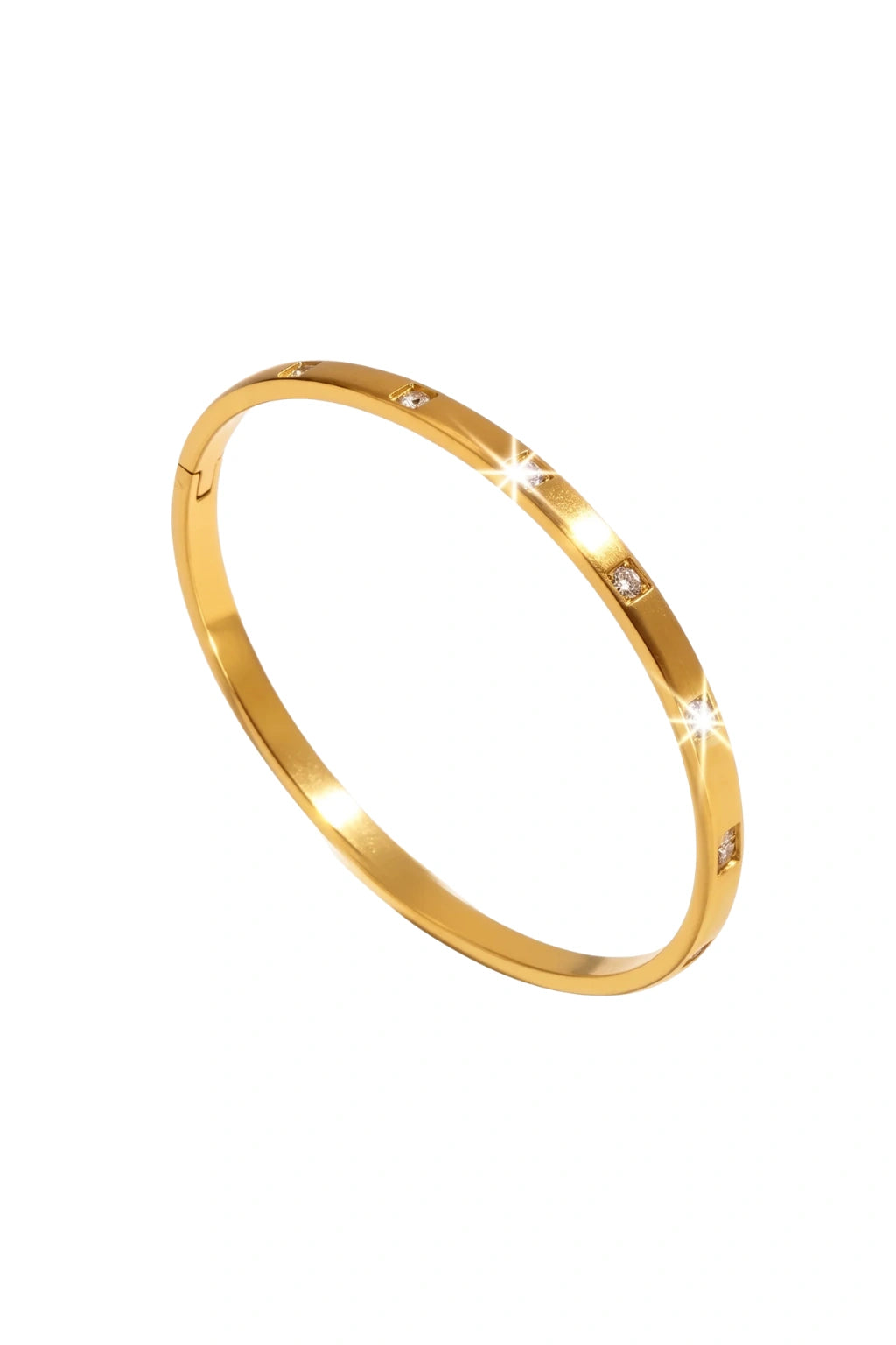 White Zircon Bracelet