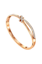 Enchanted Elegance: Bow Accent Bangle