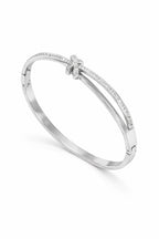 Enchanted Elegance: Bow Accent Bangle