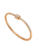 Timeless Sparkle Gold Plated Bangle