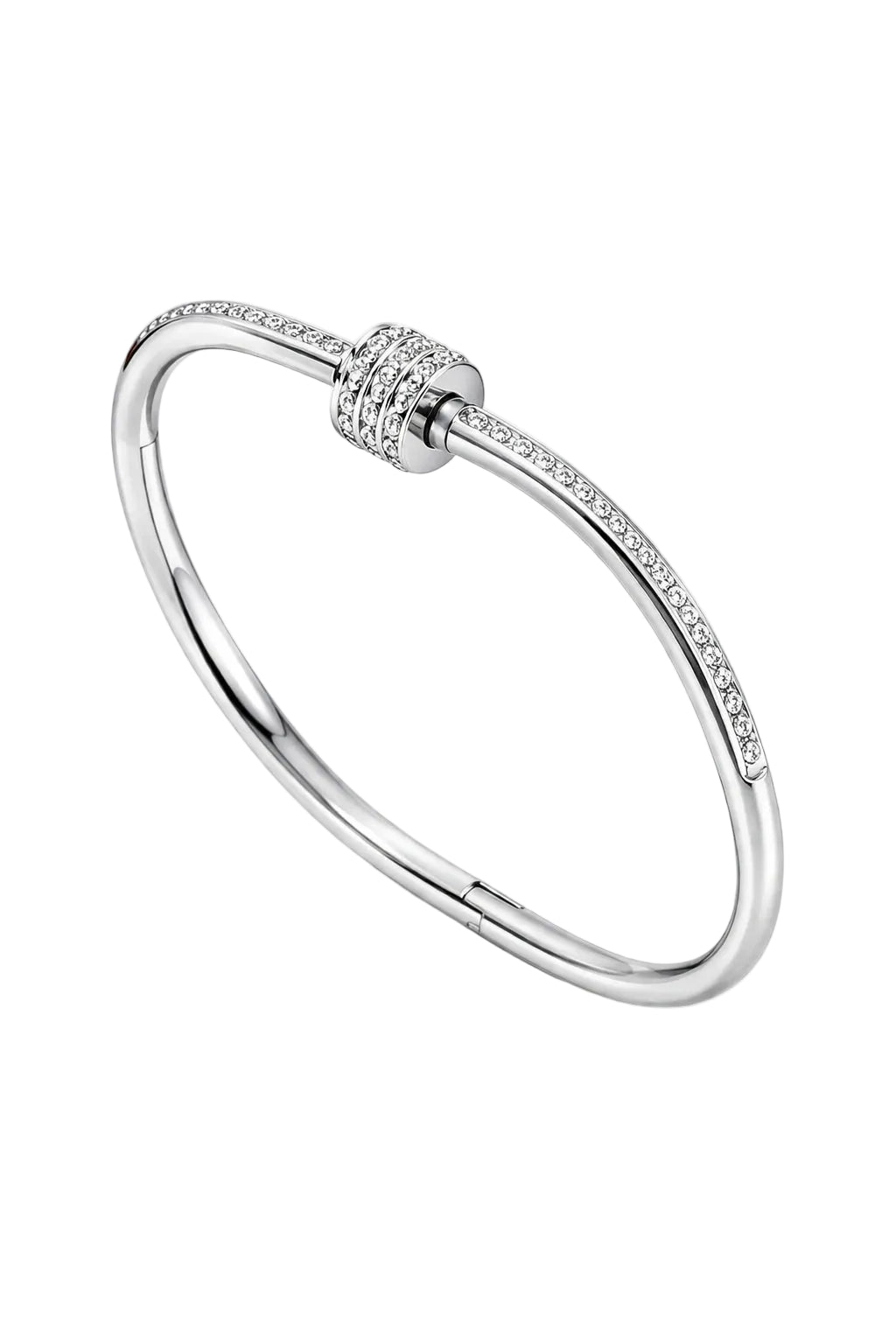 Timeless Sparkle Gold Plated Bangle