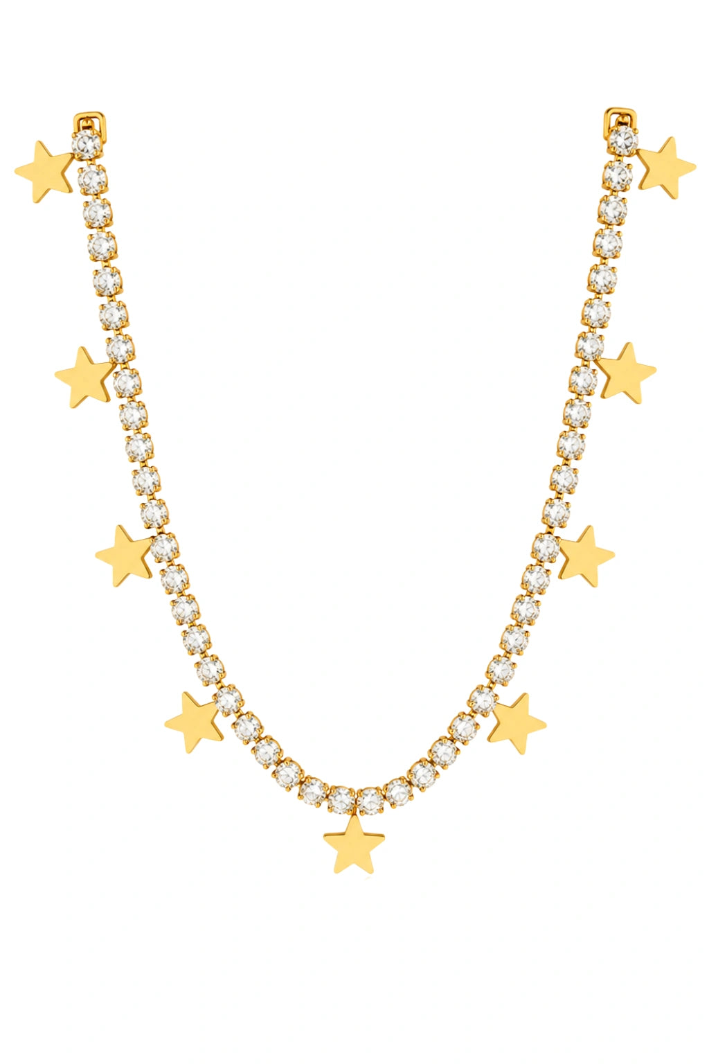 Shiny Star Chain Necklace